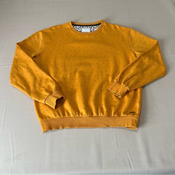 Denim & Flower Mustard Crewneck Sweater - Picture 3 of 12